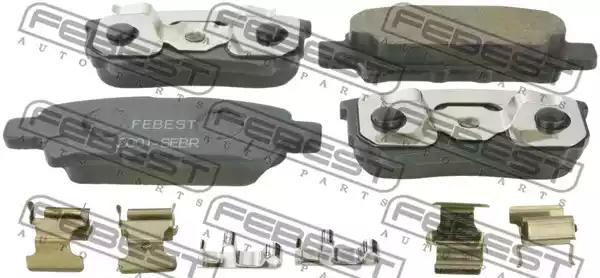 Тормозные колодки FEBEST 2001-SEBR