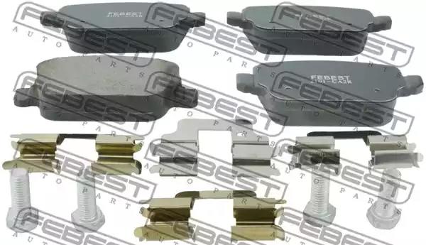 Тормозные колодки FEBEST 2101-CA2R
