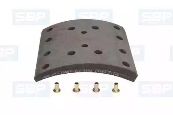 Тормозные колодки барабанные SBP 07-L19553-N00