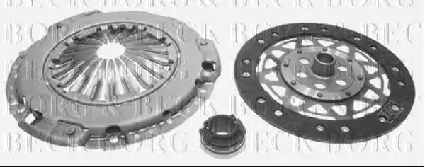 Комплект сцепления BORG & BECK HK2167