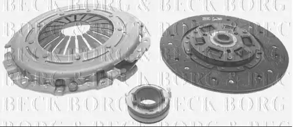 Комплект сцепления BORG & BECK HK2217