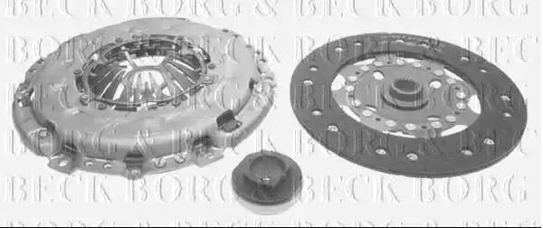 Комплект сцепления BORG & BECK HK2255