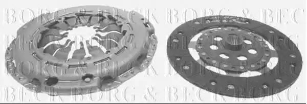 Комплект сцепления BORG & BECK HK2392 2-In-1 Kit