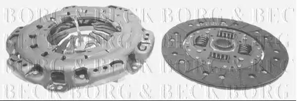Комплект сцепления BORG & BECK HK2415