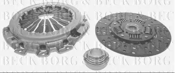 Комплект сцепления BORG & BECK HK2422 3-In-1 Kit