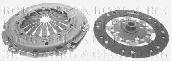 Комплект сцепления BORG & BECK HK2547 2-In-1 Kit