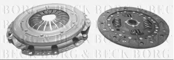 Комплект сцепления BORG & BECK HK7440