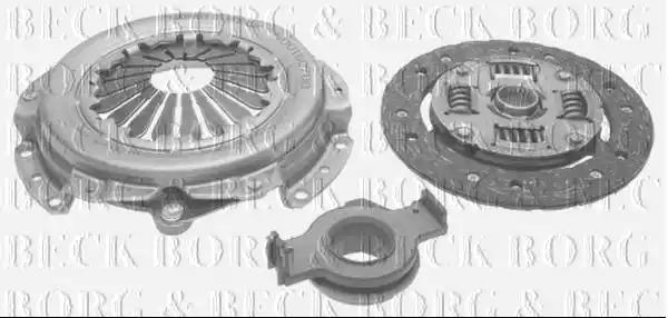 Комплект сцепления BORG & BECK HK7541