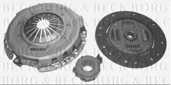 Комплект сцепления BORG & BECK HK7624