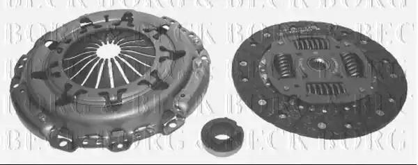 Комплект сцепления BORG & BECK HK7625