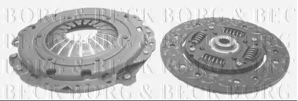 Комплект сцепления BORG & BECK HK7742