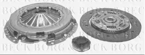 Комплект сцепления BORG & BECK HK7822