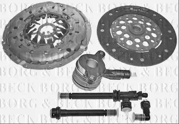 Комплект сцепления BORG & BECK HKT1181 3-In-1 CSC Kit