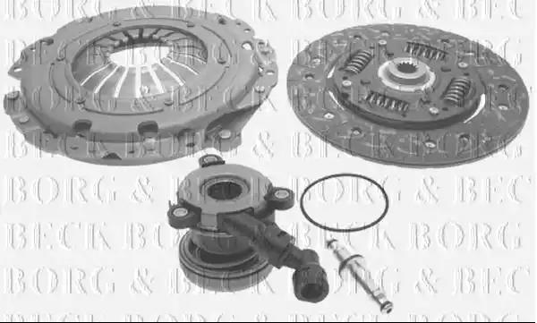 Комплект сцепления BORG & BECK HKT1421