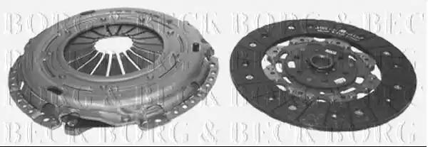 Комплект сцепления BORG & BECK HK2001