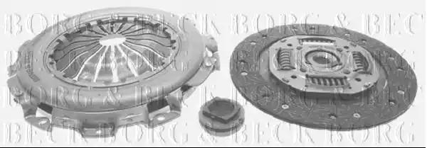 Комплект сцепления BORG & BECK HK2057