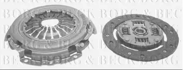 Комплект сцепления BORG & BECK HK2107