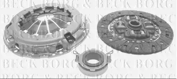 Комплект сцепления BORG & BECK HK2120