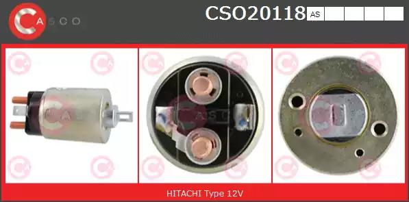 Втягивающее реле CASCO CSO20118AS BRAND NEW SERIES