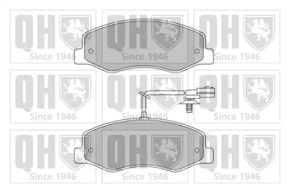 Тормозные колодки QUINTON HAZELL BP1801