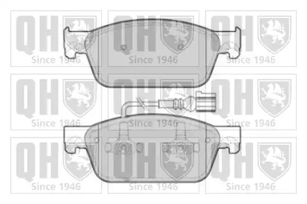 Тормозные колодки QUINTON HAZELL BP1807