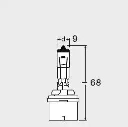 Лампа накаливания OSRAM 880 (указатель поворота, сигнал торможения, освещение номерного знака, задняя противотуманная фара, фара заднего хода, внутреннее освещение, фонарь установленный в двери, освещение багажника, подкапотная лампа, стояночные огни, габ - Фото 1