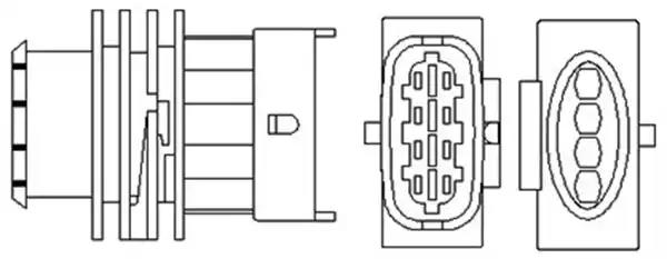 Лямбда-зонд MAGNETI MARELLI 466016355086