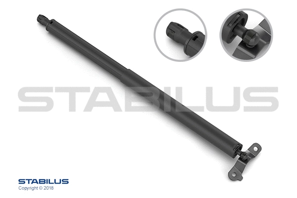 Газовая пружина, крышка багажник STABILUS 019027