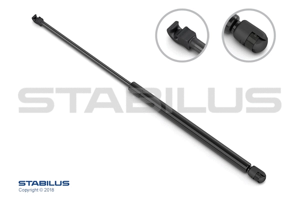 Газовый упор крышки багажника STABILUS 0872NC