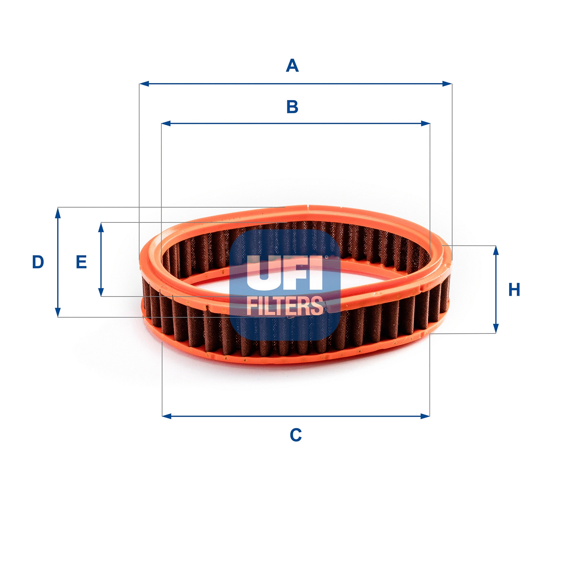 Воздушный фильтр UFI 28.900.00