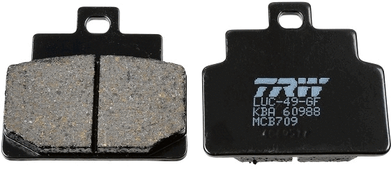 Тормозные колодки TRW MCB709 Organic Allround