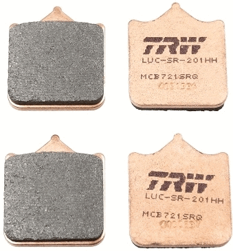 Тормозные колодки TRW MCB721SRQ Sinter Track Racing