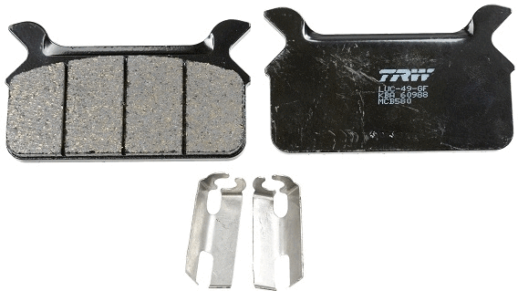 Тормозные колодки TRW MCB580 Organic Allround