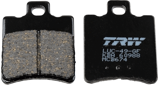 Тормозные колодки TRW MCB674