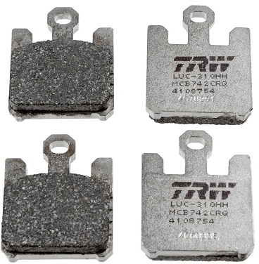 Тормозные колодки TRW MCB742CRQ Hyper Carbon Racing