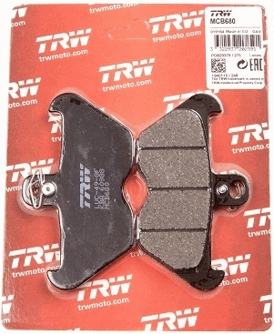 Гальмівні колодки TRW MCB680 - Фото 1
