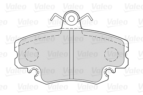 Тормозные колодки VALEO 301002 - Фото 1