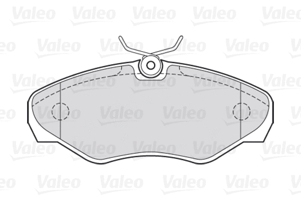 Тормозные колодки VALEO 301545 - Фото 1