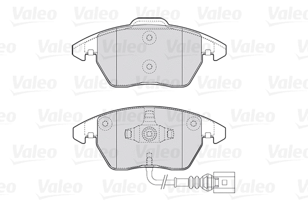 Тормозные колодки VALEO 301635 FIRST - Фото 1