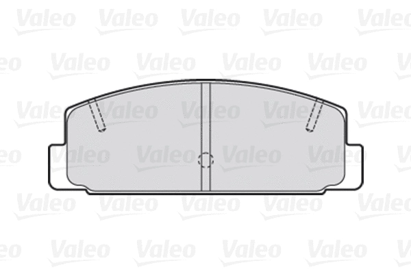 Тормозные колодки VALEO 301780 - Фото 1