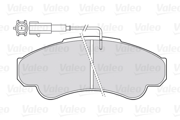 Тормозные колодки VALEO 301569 - Фото 1
