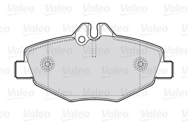 Тормозные колодки VALEO 301638 - Фото 1