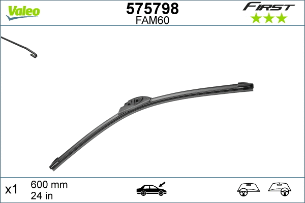 Щітка склоочисника VALEO 575798
