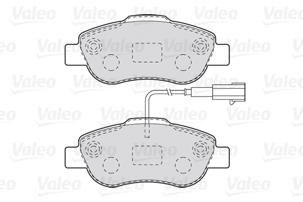 Тормозные колодки VALEO 301015 FIRST - Фото 1
