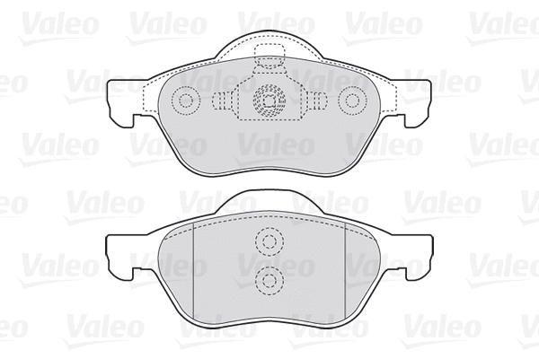 Тормозные колодки VALEO 301471 - Фото 1