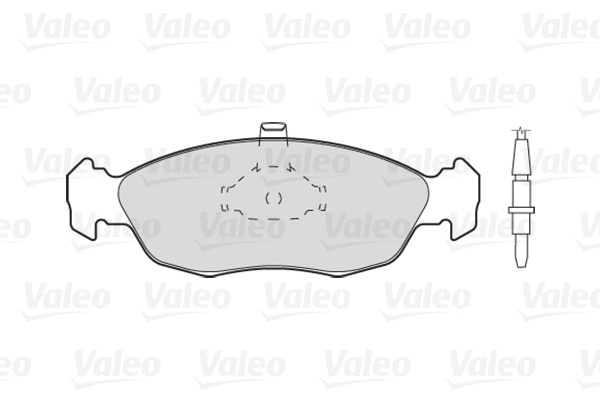 Тормозные колодки VALEO 301038 FIRST - Фото 1