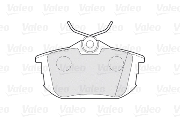 Тормозные колодки VALEO 301319 - Фото 1