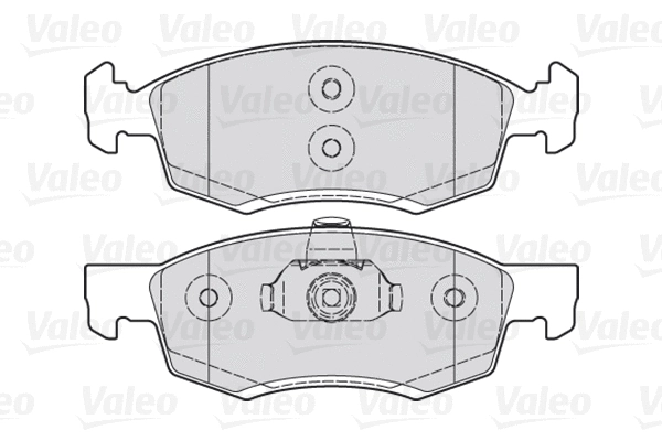 Тормозные колодки VALEO 301017 FIRST - Фото 1