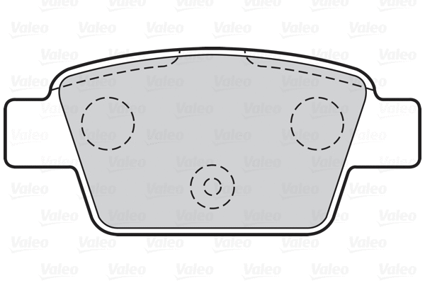 Тормозные колодки VALEO 301633 - Фото 1