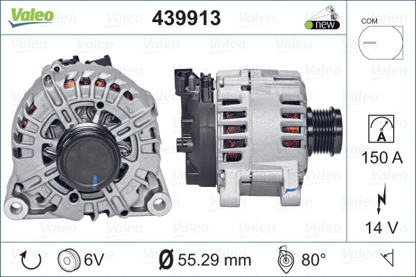 Генератор VALEO 439913